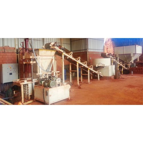 Auto Feeding Cement Soil Interlocking Block Making Machine